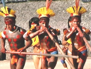 Amerindians Body Painting